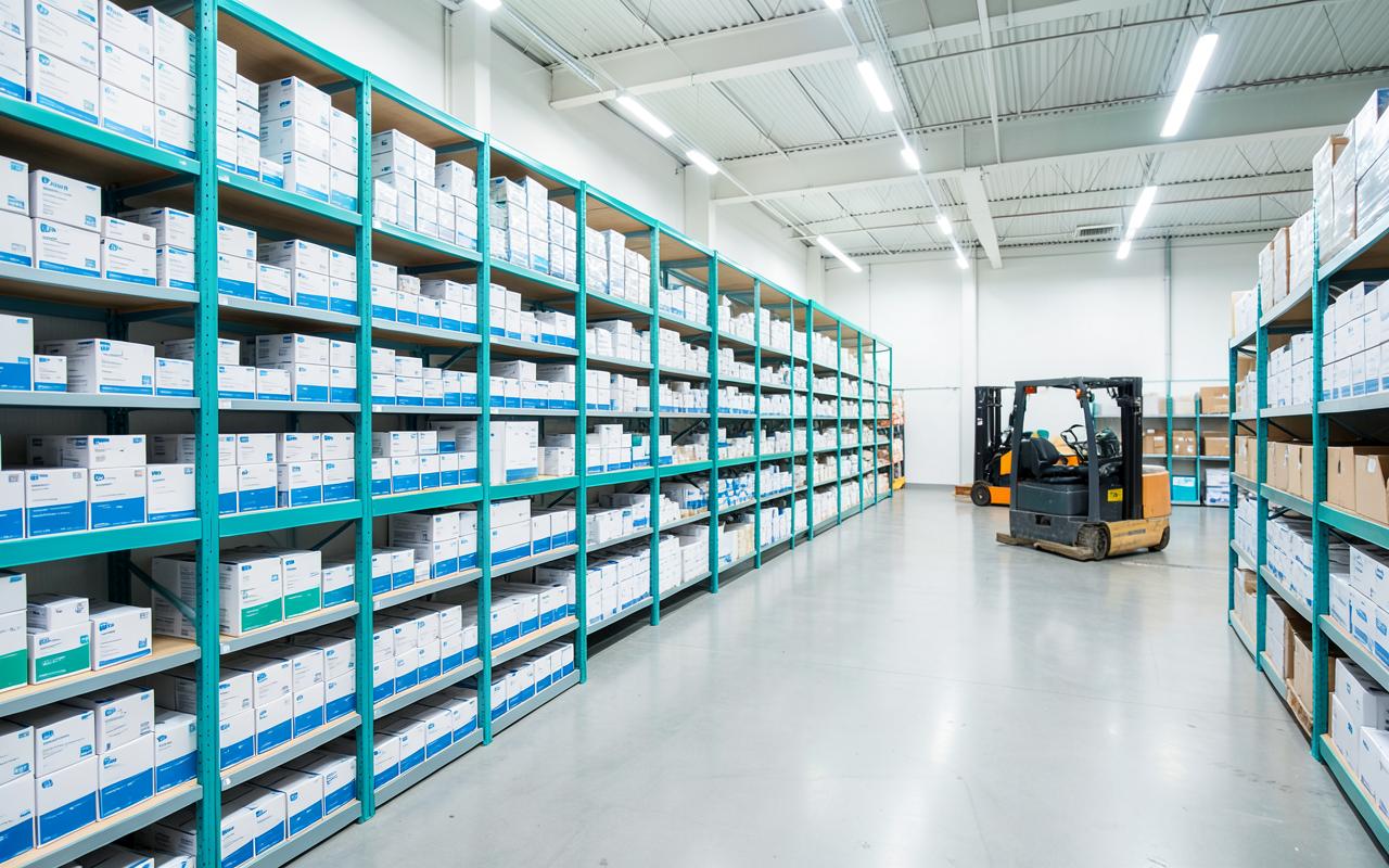 Go Medical Solutions distribution warehouse