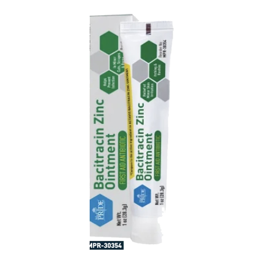 Bacitracin Zinc Ointment - 1 oz. Tubes - Indv. Boxed
