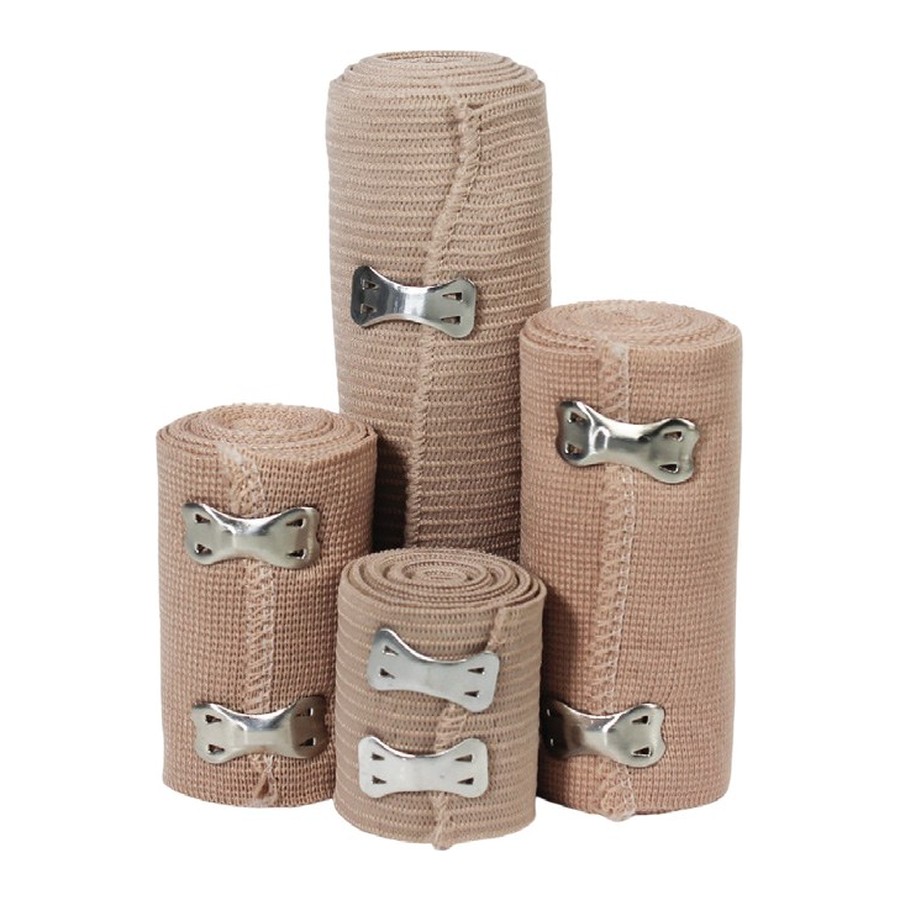 Elastic Bandages - N/S with clips - 2"