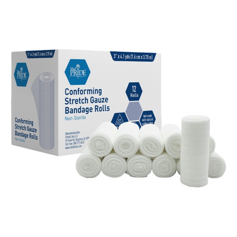 Stretch Gauze Bandage Roll - N/S - 2"