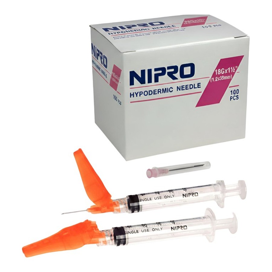 Hypodermic Needle 18G x 1