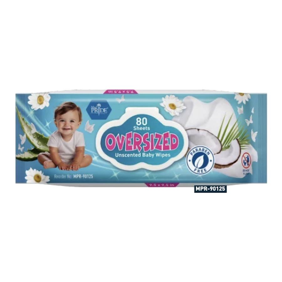 Oversized Baby Wipes - Unscented